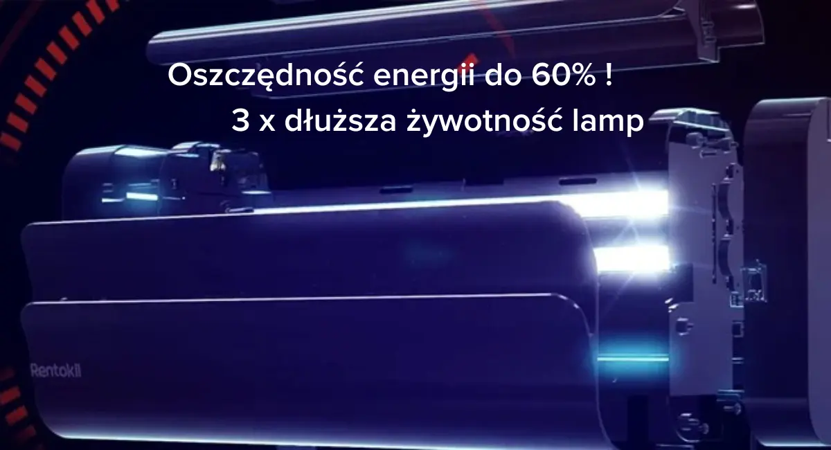 Pułapka na owady Lumnia LED zapewnia oszczędność energii do 70%