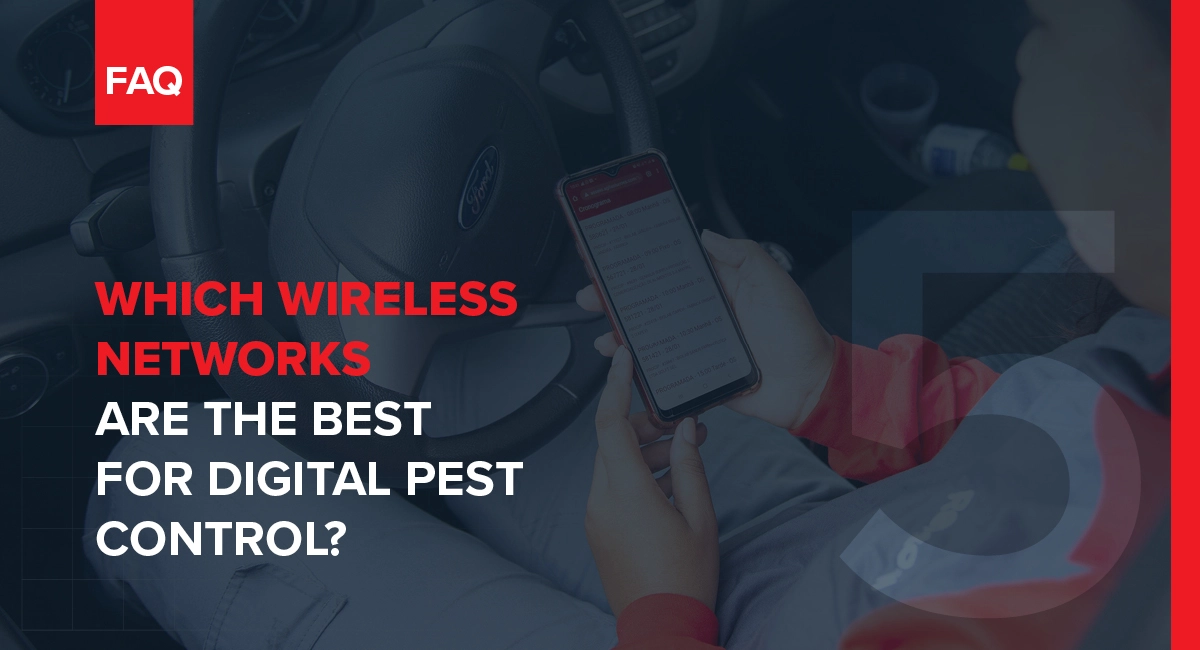 Which wireless networks are the best for digital pest control?