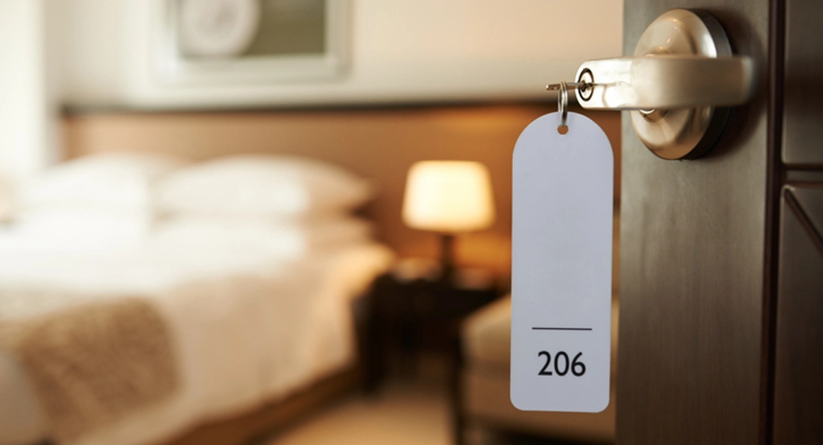 Hotelzimmer überprüfen 