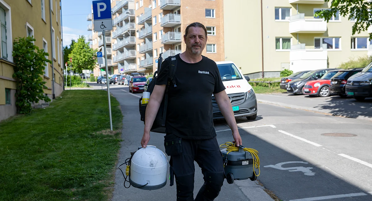 Stian Lorentzen - skadedyrbekjemper i Rentokil