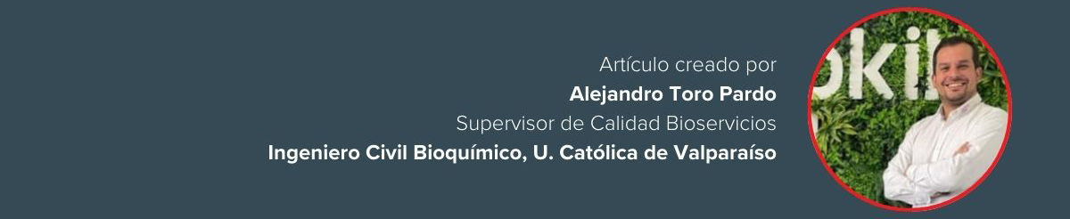 Alejandro Toro Pardo, Supervisor Calidad Bioservicios, Ingeniero Civil Bioquímico, U. Católica de Valparaíso