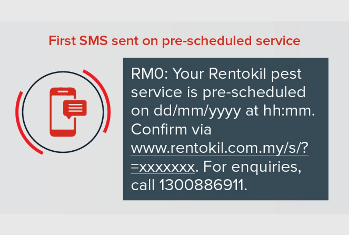 Service is pre scheduled
