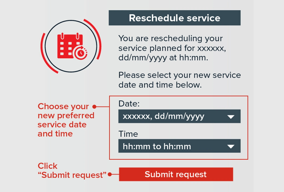 submit request