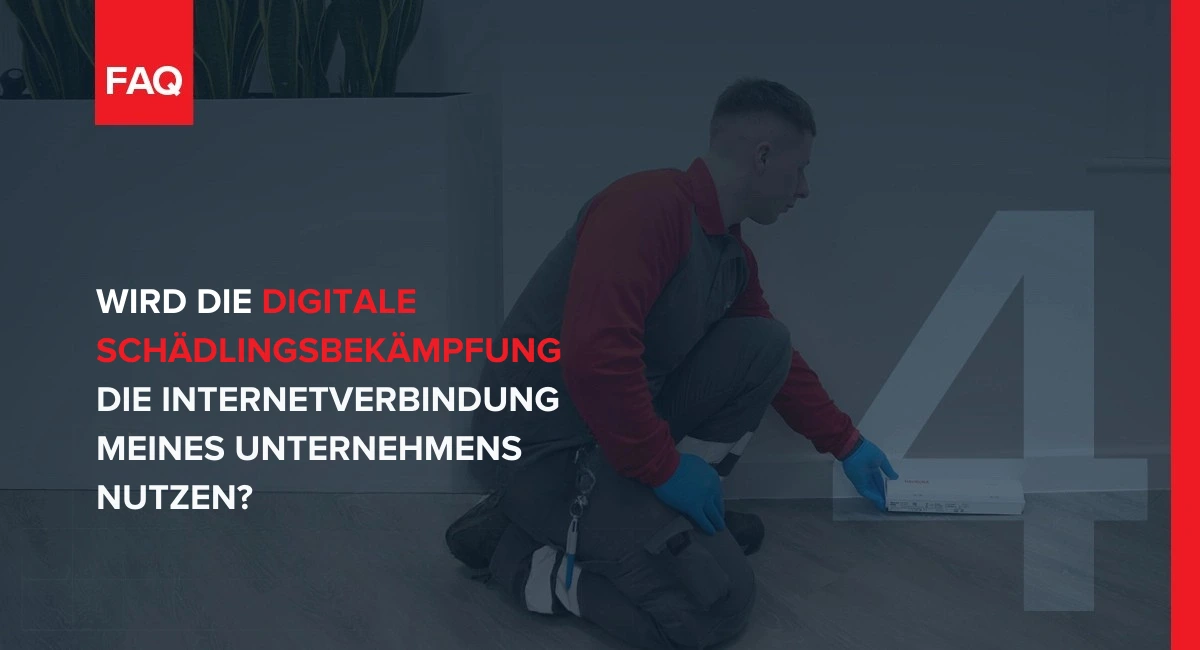 Frage: Nutzt digitale Schädlingsbekämpfung meine Internetverbindung
