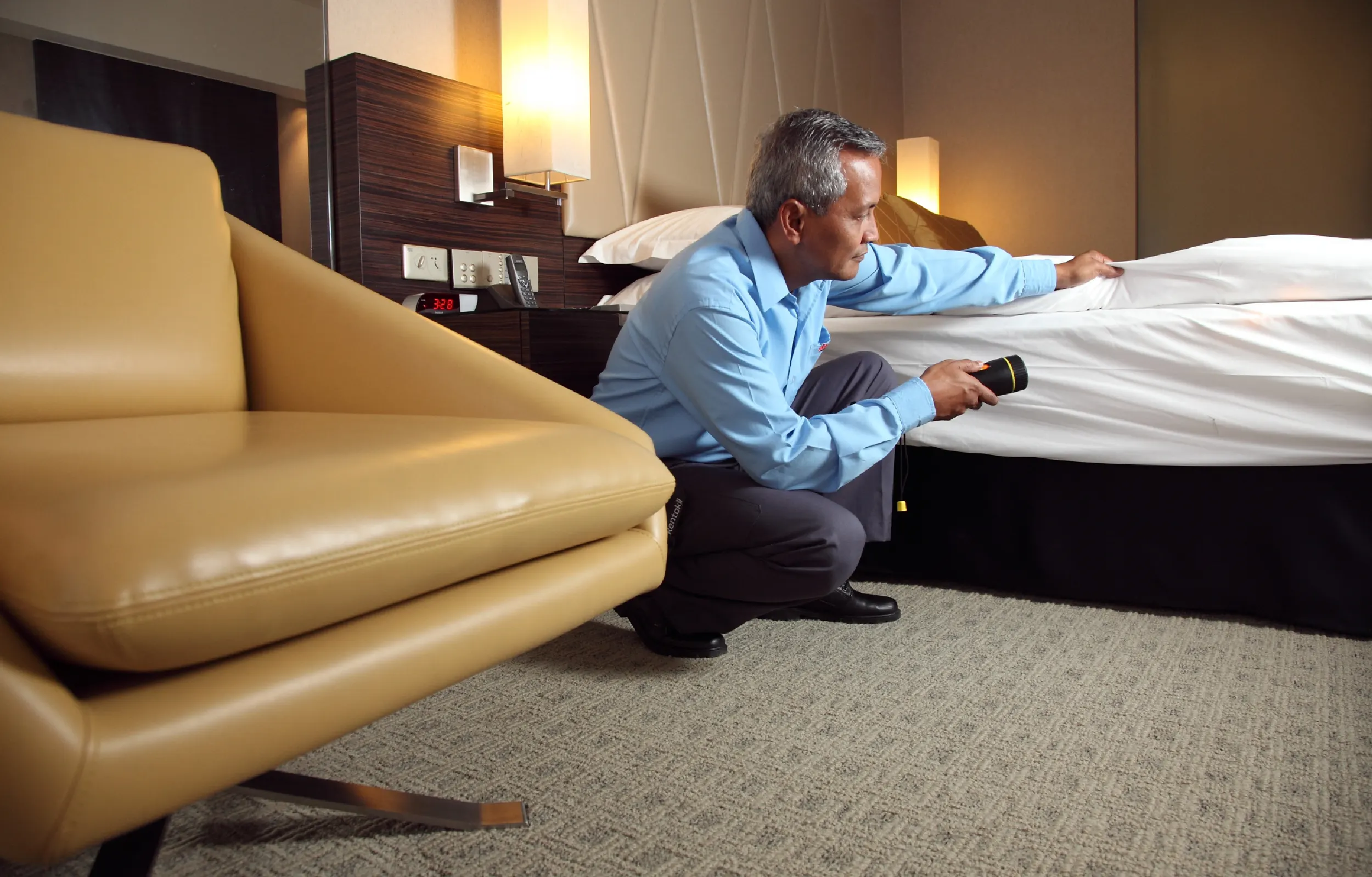 Vérifier si le lit est infesté de punaises de lit
