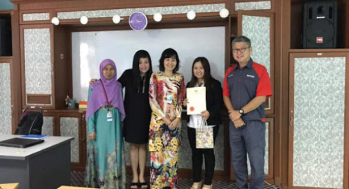 rentokil colleague with partners