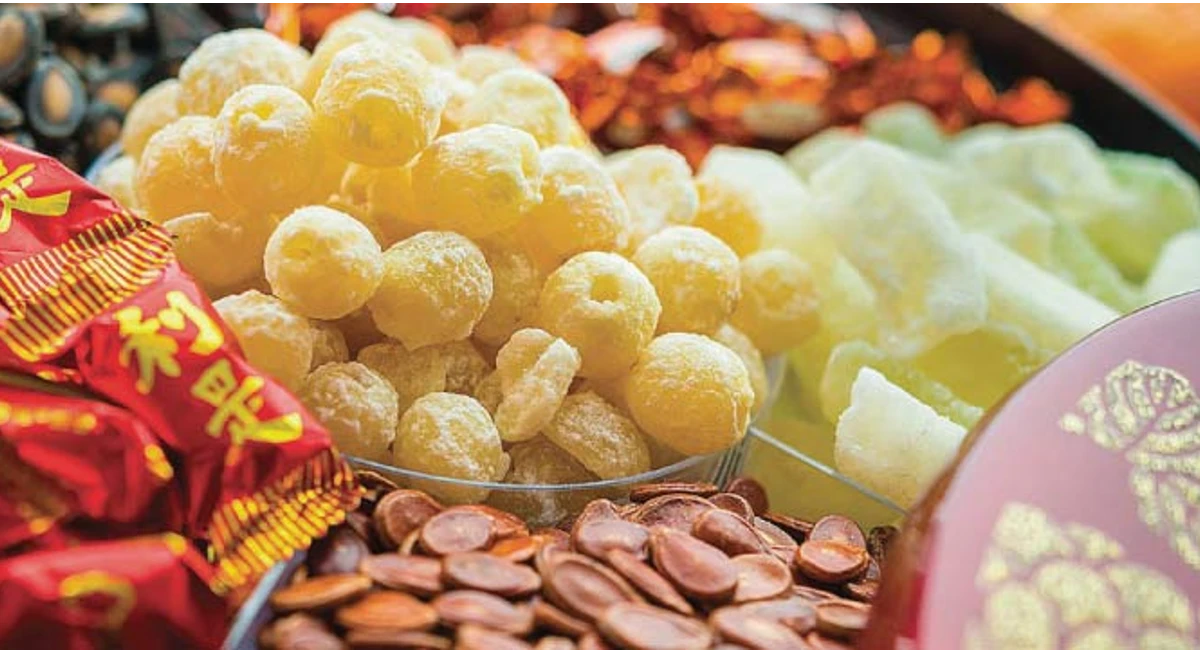 Togetherness food Chinese new year