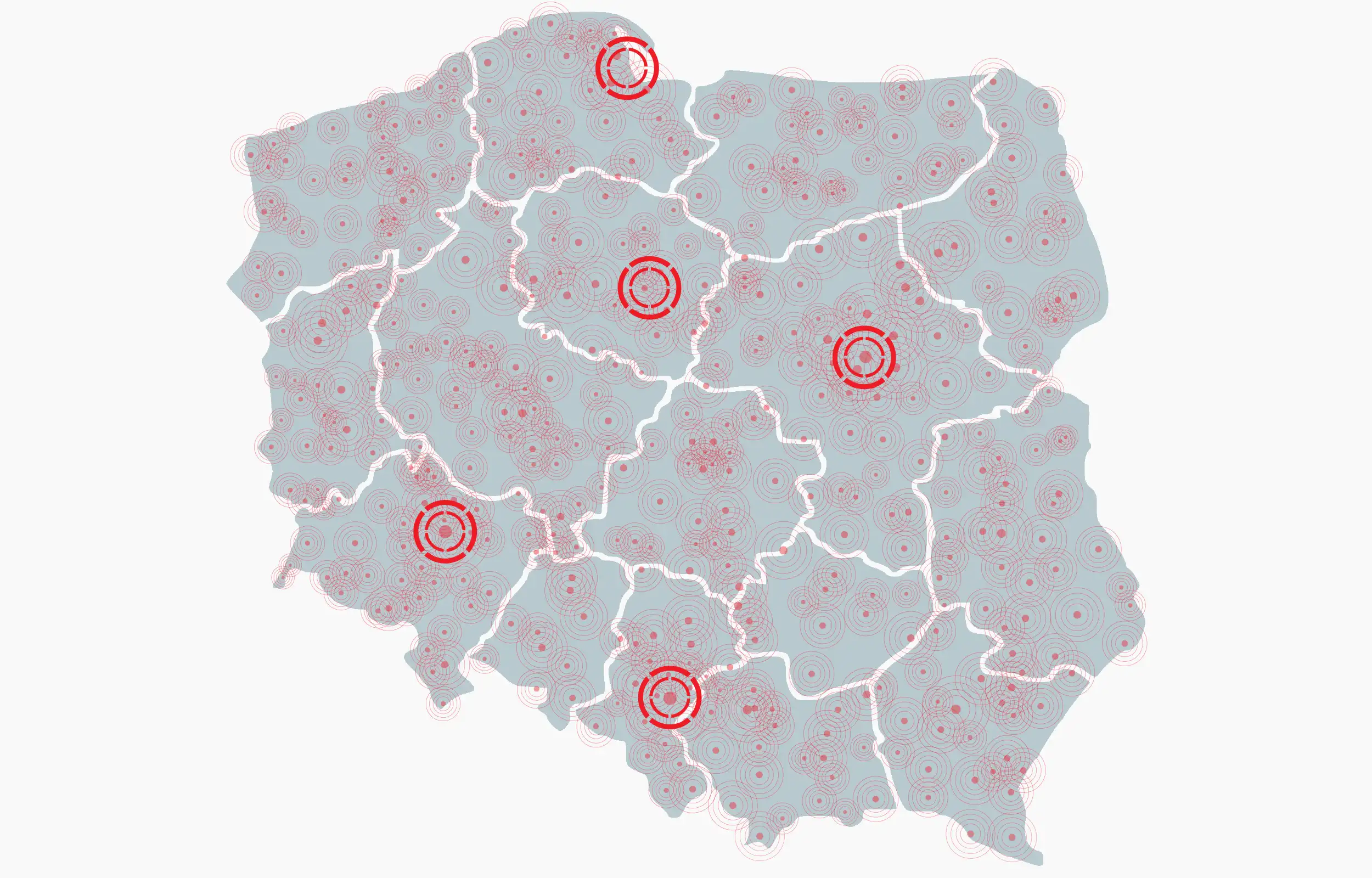 mapa polski gdzie działa rentokil