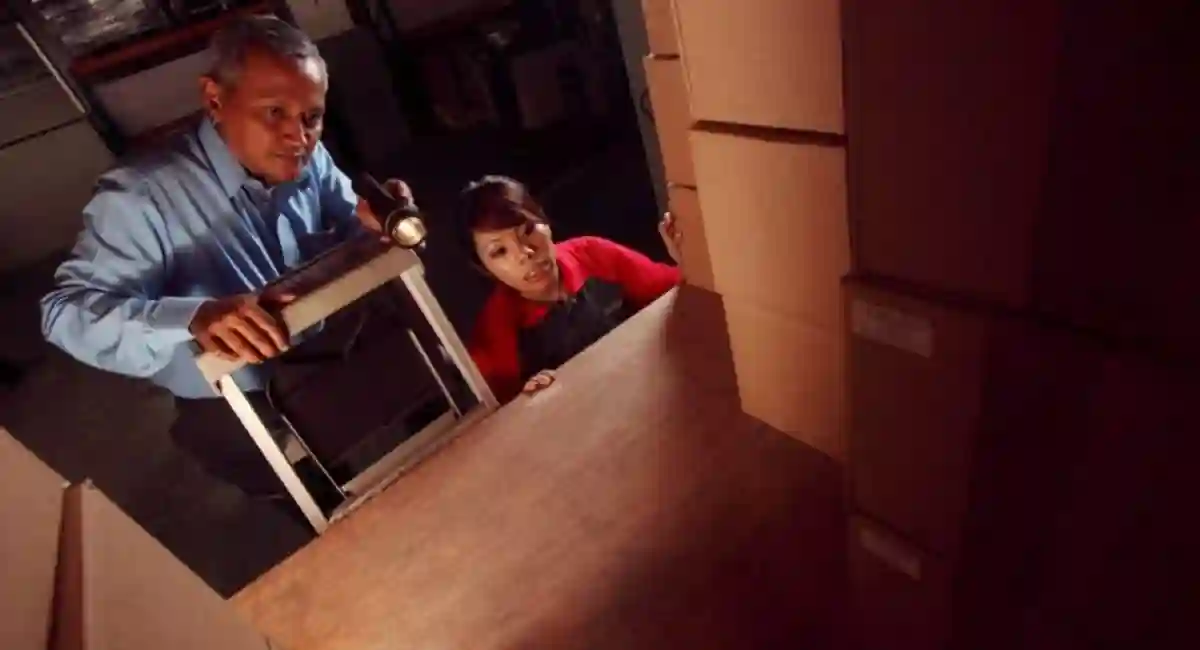 inspecting business for pest entry