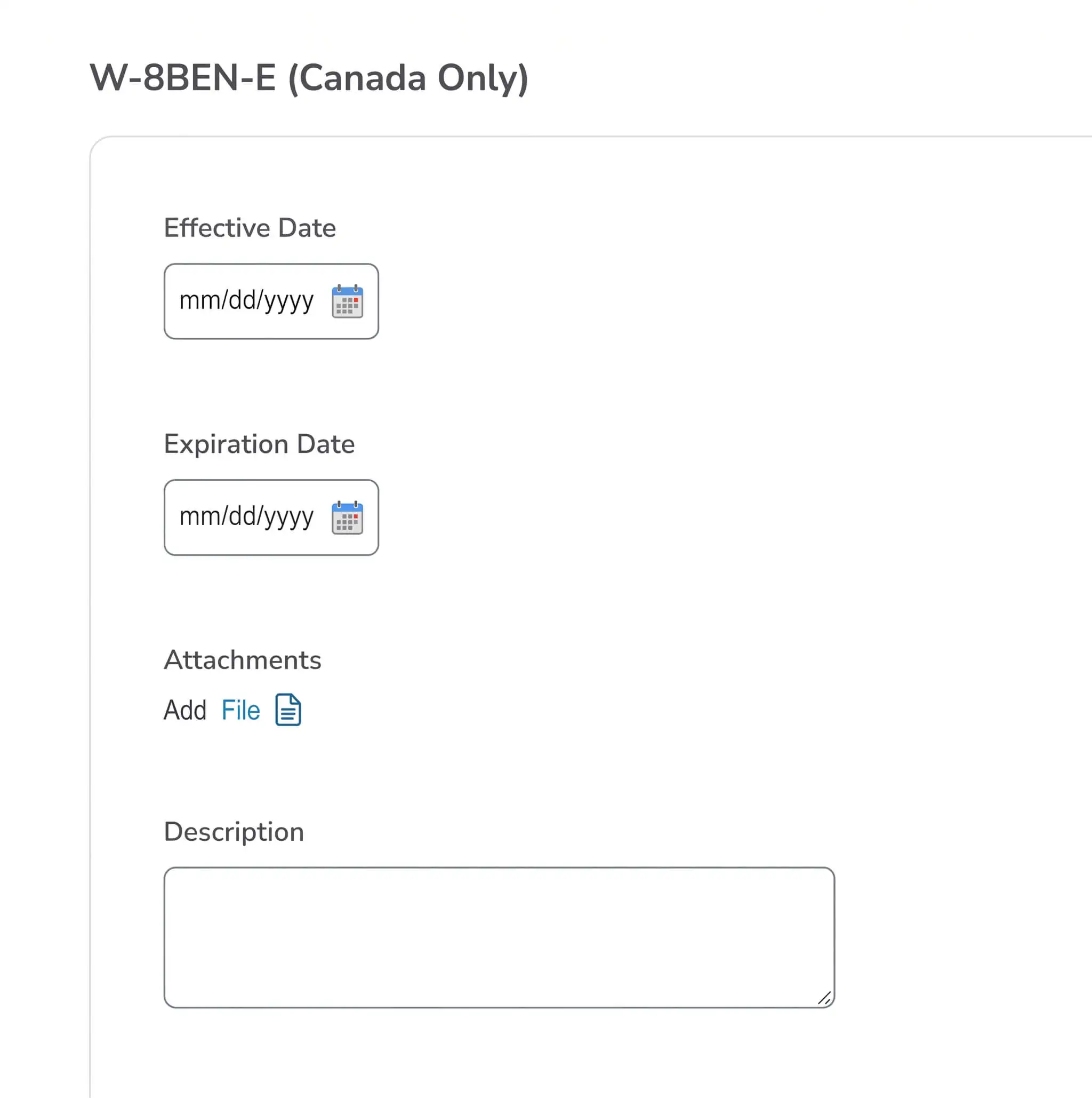 Coupa form
