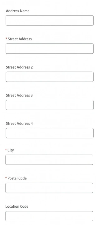 Coupa form
