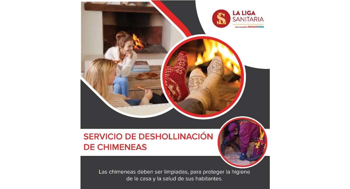 Servicio de deshollinacion de chimeneas