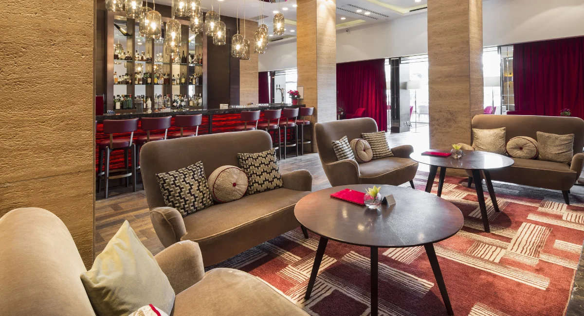 Hotel lobby