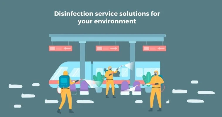 What are the disinfection and sanitisation services available?