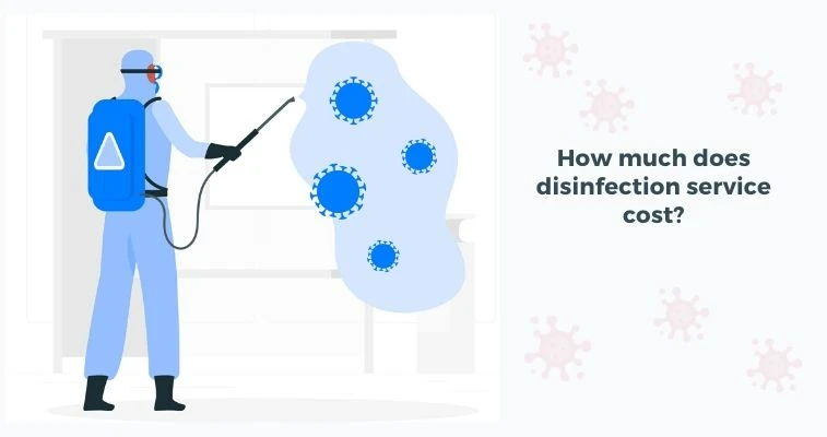 How much does a disinfection service cost?