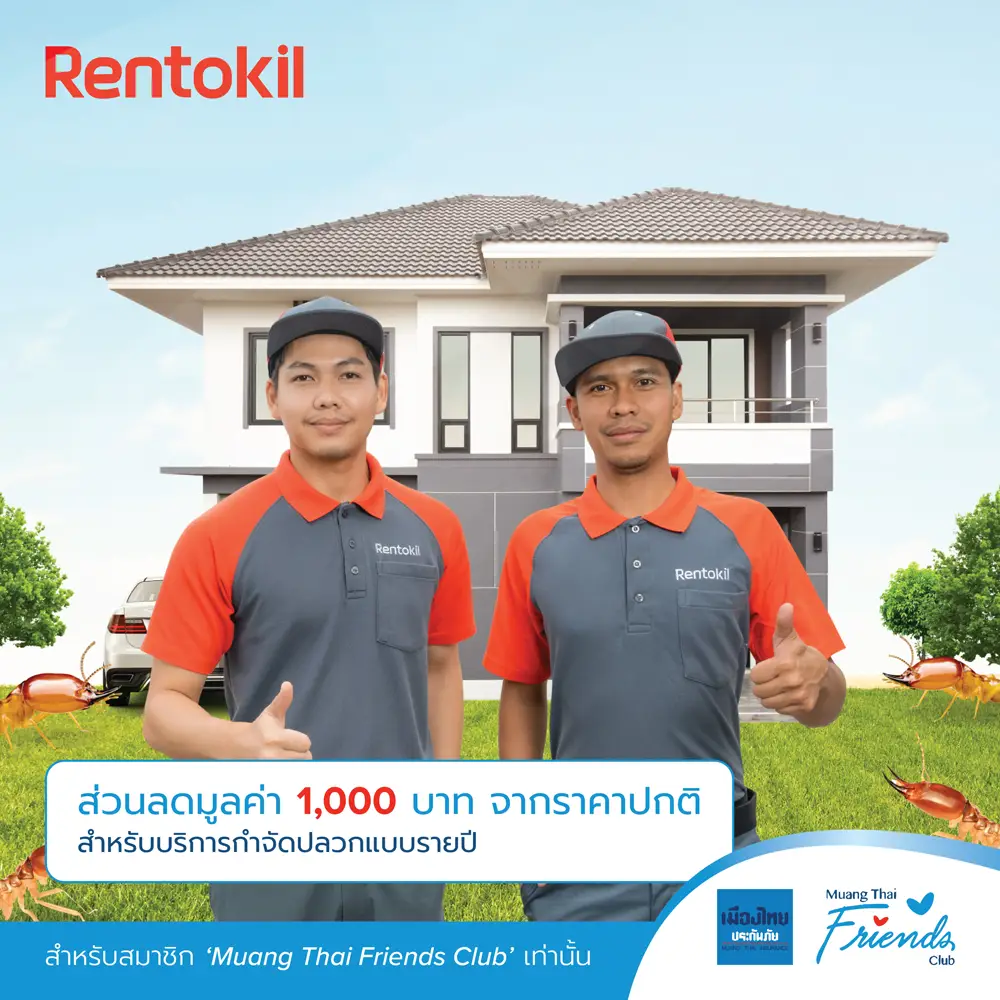 termite control with muangthai promotion