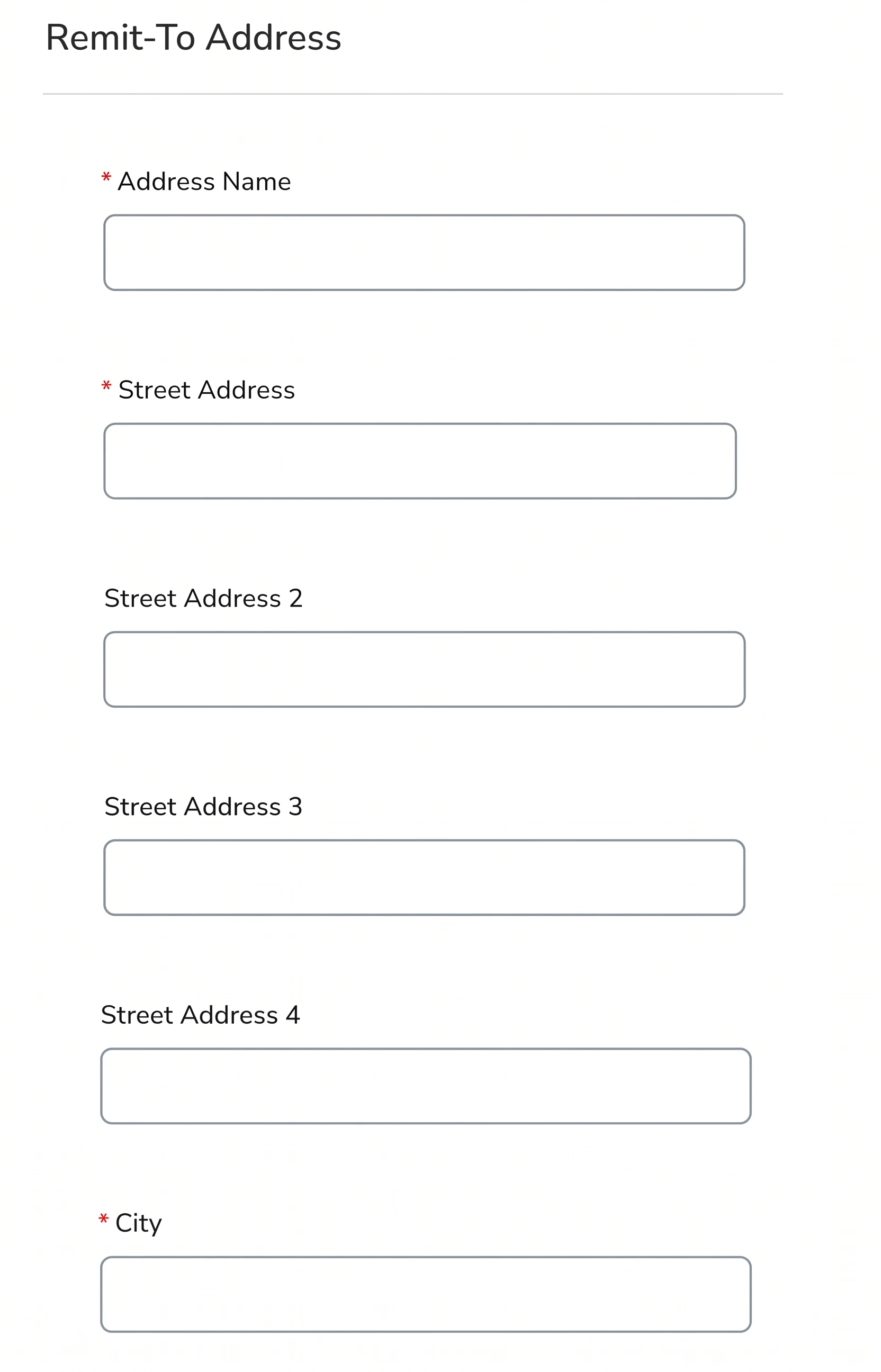 Coupa form