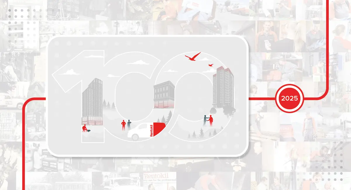 100 years Rentokil