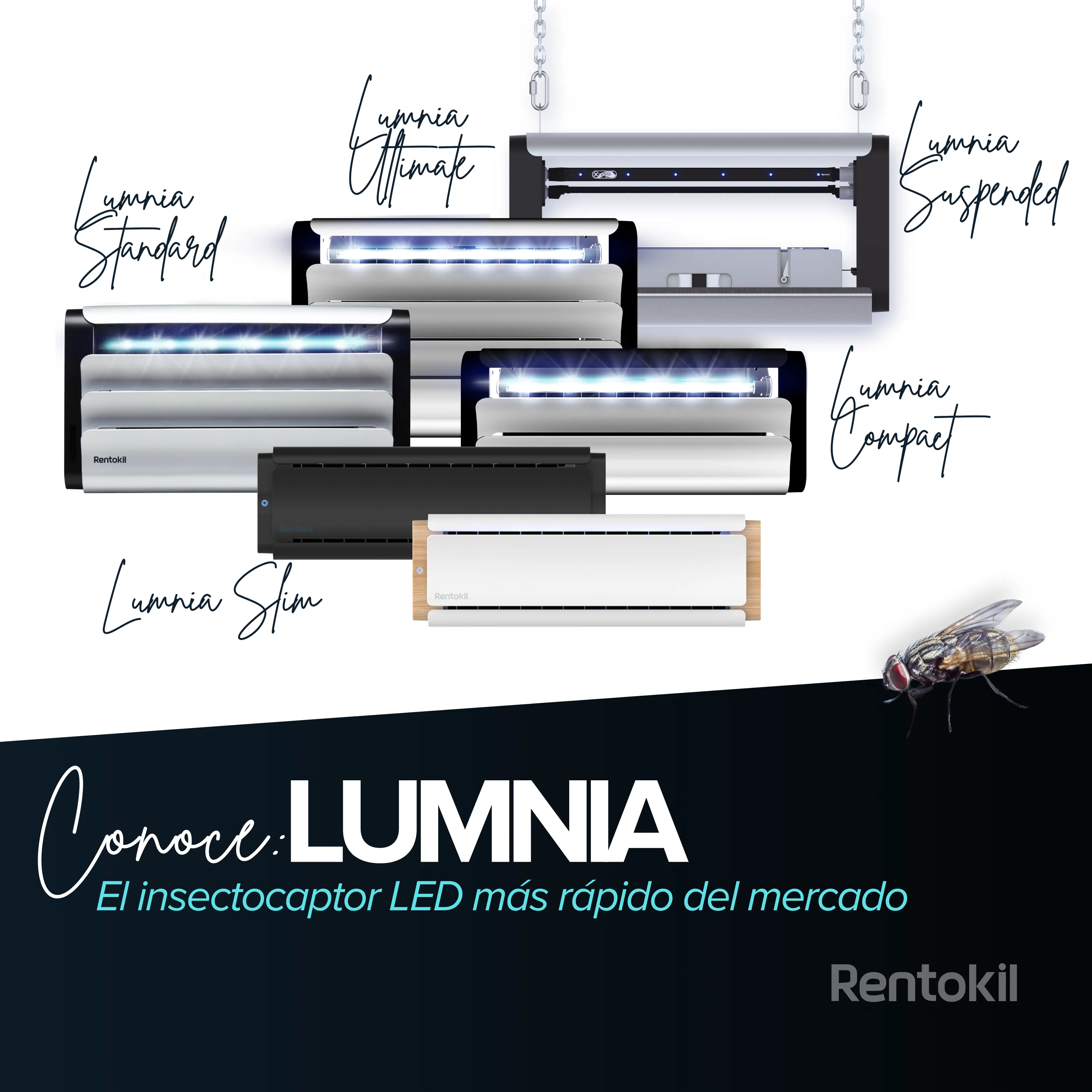 Insectocaptor Lumnia LED para un efectivo control de moscas
