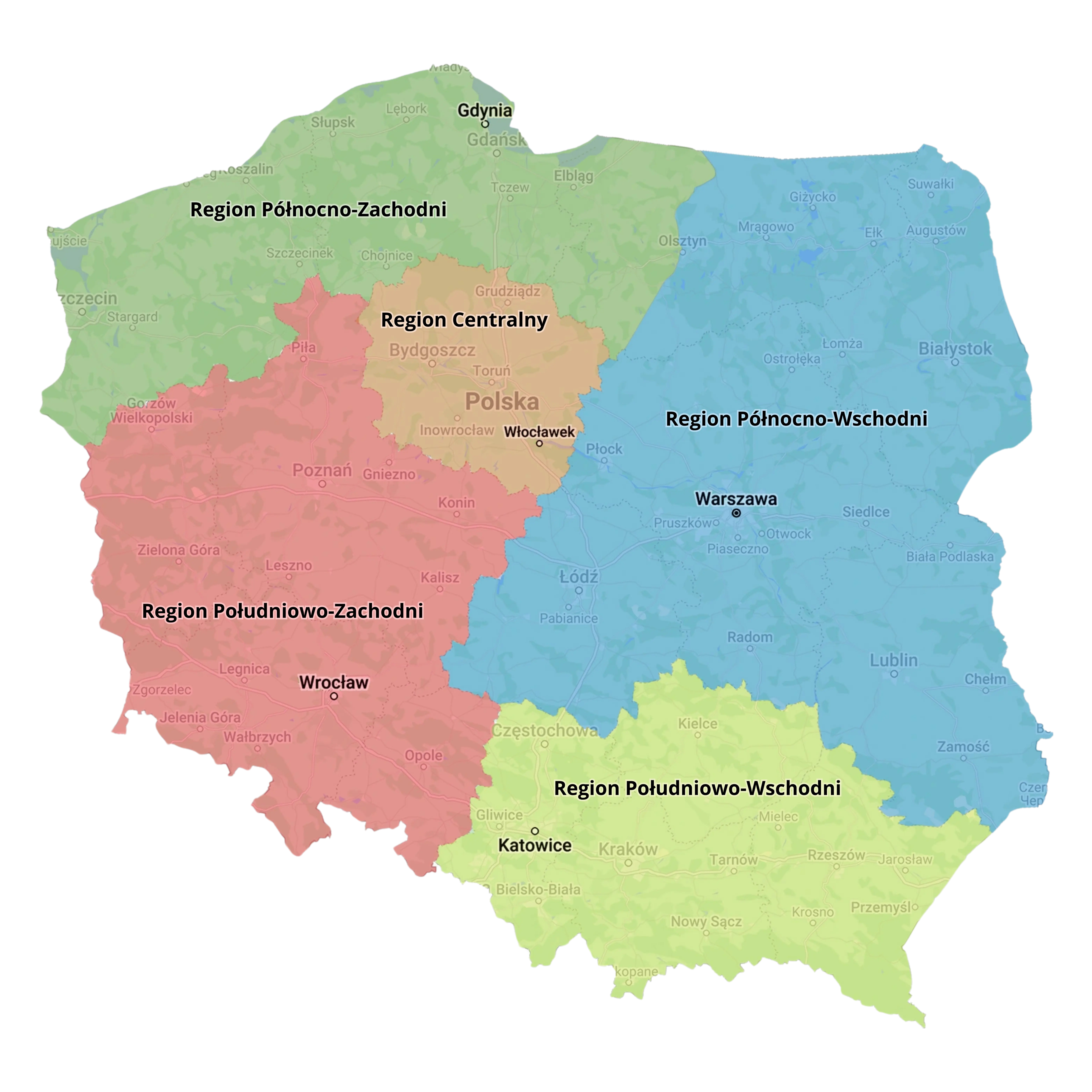 mapa polski gdzie działa rentokil