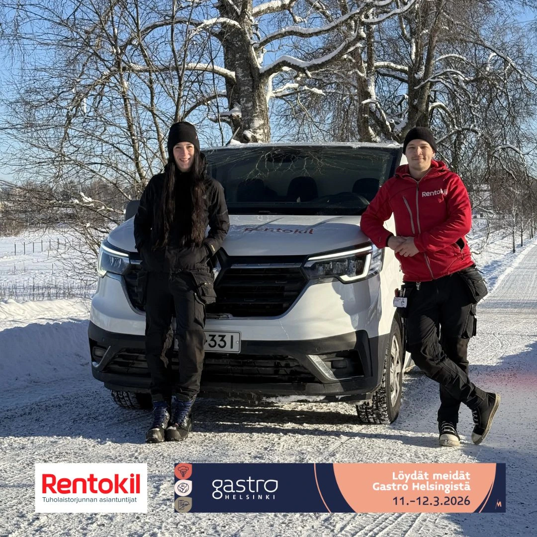 Rentokilin tuholaistorjunnan teknikot