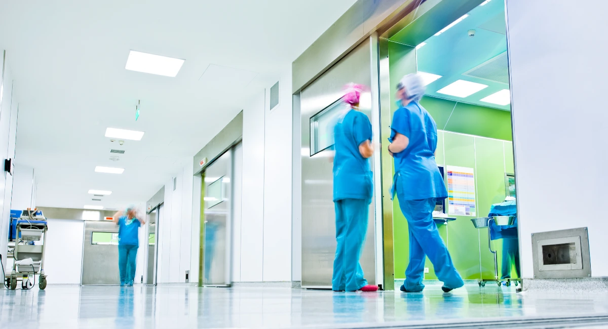 Hospital beds can be hot spots for bed bugs and spread through air conditioning ducts, bed sheets, etc.