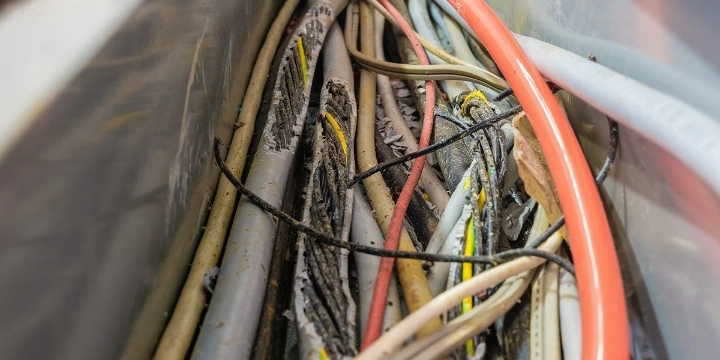 Damages caused by rats